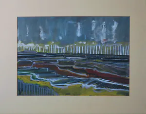 Jan Willem Maronier - Gouache op papier, Het levende water kopen? Bied vanaf 50!