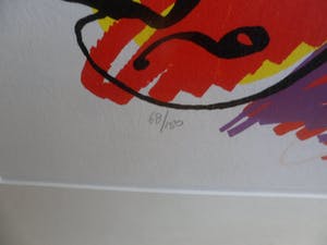 Herman Brood - Kleurenzeefdruk ELVIS Handgesigneerd kopen? Bied vanaf 225!