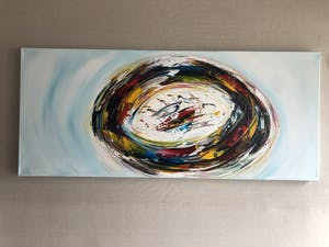 Gena - Abstract “ Circle of life “ kopen? Bied vanaf 200!