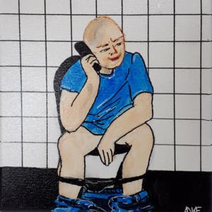 Anke Peddemors - kunst voor in het kleinste kamertje M17 kopen? Bied vanaf 15!