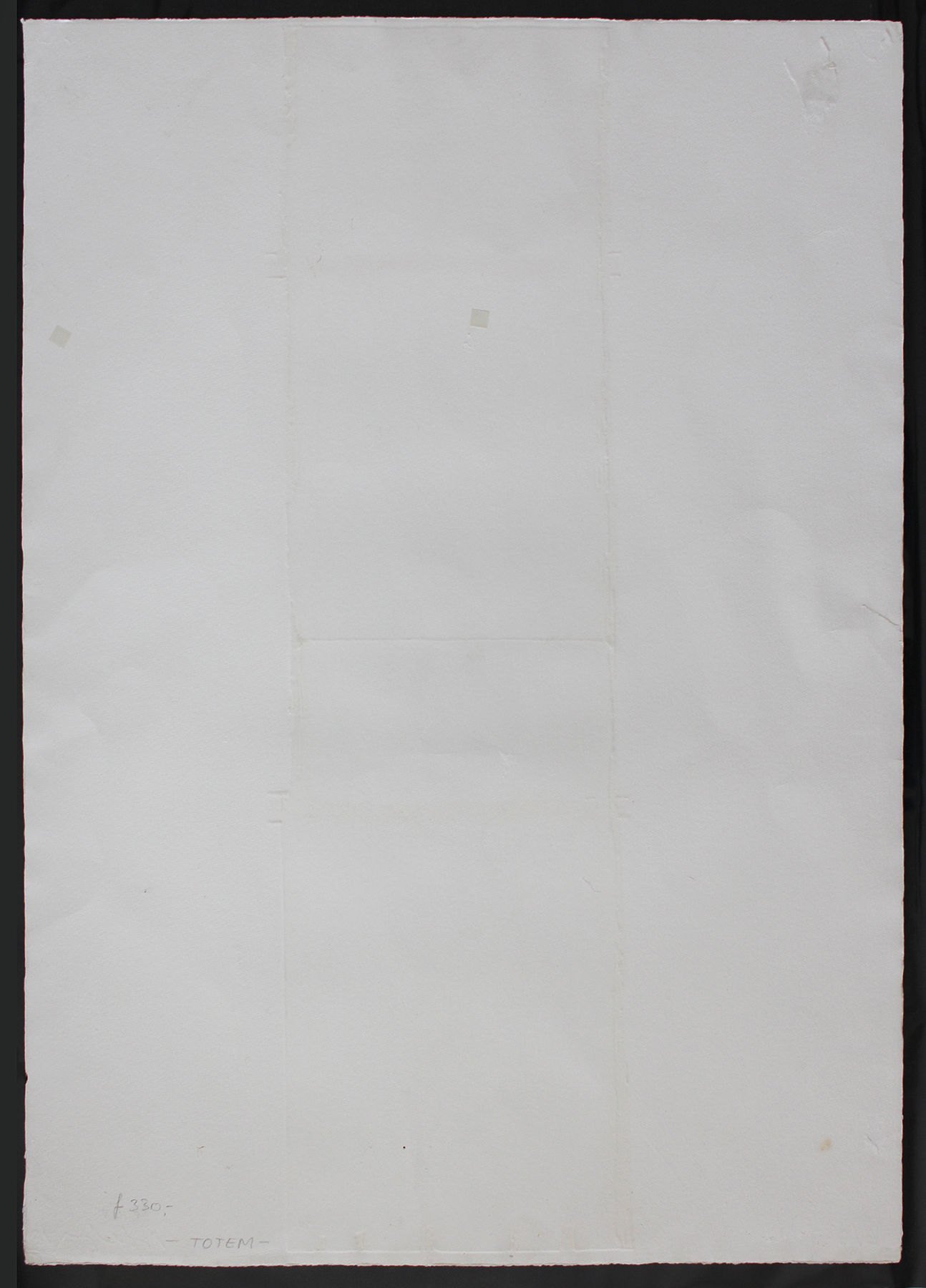 Niet of onleesbaar gesigneerd - grote ets - 'Totem' - gesigneerd kopen? Bied vanaf 1!