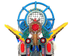 Jaap Knip - Beach trash object (Sustainable art) kopen? Bied vanaf 350!