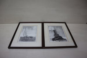 Bart Reindersma - "Sleper in het ijs" en "Tjalk aan de wind" kopen? Bied vanaf 45!