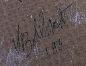 Jan Bollaert - Acryl op board, Chinees - Ingelijst kopen? Bied vanaf 1!