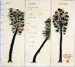 Carla Kleekamp - le changement (la nature) verkocht voor € 75!