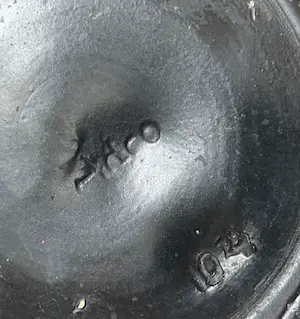 ADCO - Zwarte Ribbelvaas model 1014 kopen? Bied vanaf 1!