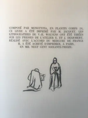 Henri Victor Wolvens - les moines kopen? Bied vanaf 450!