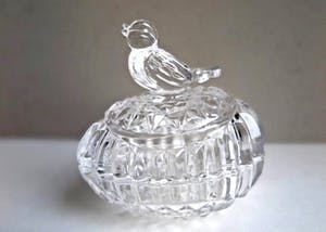 Sklo Union - Rudolfova - Nachtmann, Anna Hütte - Verfijnd Loodkristal: Zwaan, 2 Vogeltjes, Kaarsenhouder kopen? Bied vanaf 1!