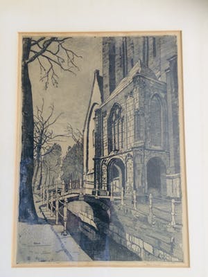 Plateelbakkerij Zuid-Holland - Deco bord met decoraties kopen? Bied vanaf 42!