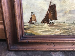 Niet of onleesbaar gesigneerd - Wind in de zeilen. kopen? Bied vanaf 1!