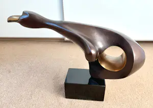 Jo Ramakers - Vogel, bronzen beeld kopen? Bied vanaf 1350!