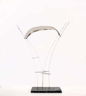 Bert de Laaf - Kleinplastiek/ schetsontwerp - Kleine Vlieger verkocht voor € 250!