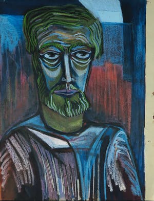 Joe Wols - Acryl op papier, Zonder titel kopen? Bied vanaf 1!