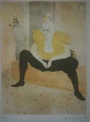 Henri de Toulouse-Lautrec - de geliefde clown Cha- U- Kao. kopen? Bied vanaf 60!