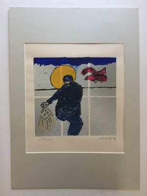 Corneille - "De zaaier" - litho uit 1989 kopen? Bied vanaf 149!