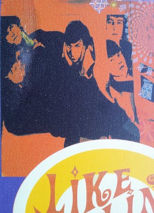 Niet of onleesbaar gesigneerd - Sixties pop print. London. Rolling Stones. kopen? Bied vanaf 1!