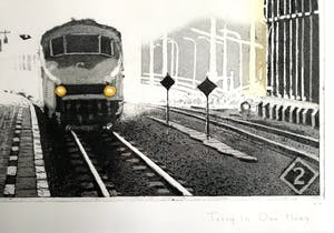 Wim Bettenhausen - Terug in Den Haag (Ets met aquatint) kopen? Bied vanaf 123!