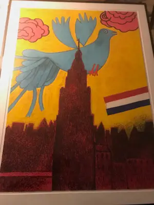 Corneille - Corneille - Vol d'Oiseau au dessus du Beffroi d'Amsterdam kopen? Bied vanaf 50!