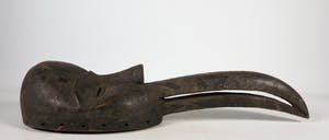 Mau-stam - Hout, Masker met snavel kopen? Bied vanaf 1!