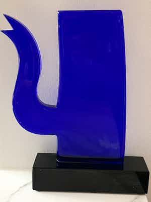 Klaas Gubbels - Glazen koffiekan verkocht voor € 600!