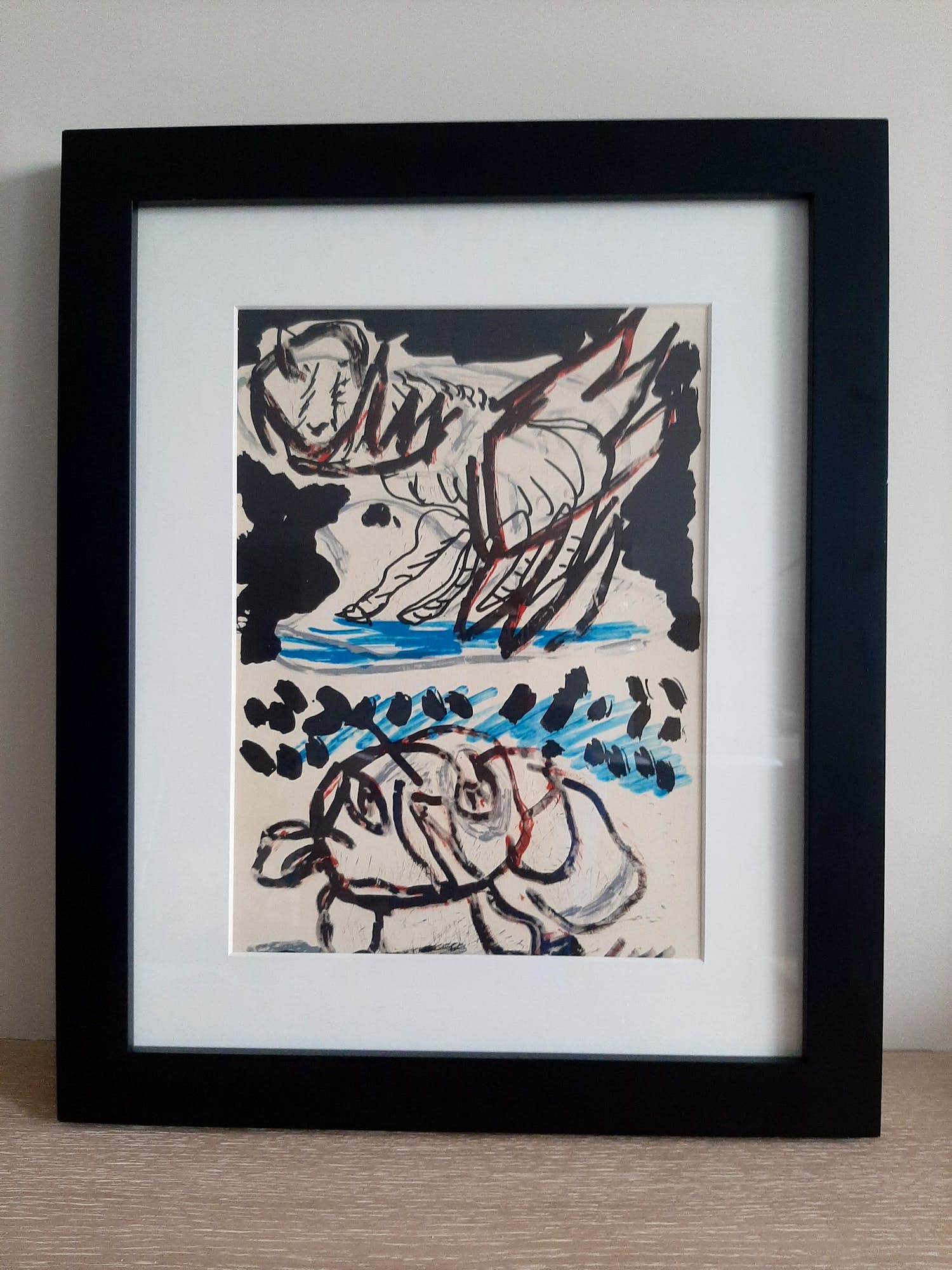 Karel Appel - Animals - originele kleurenlithografie uit luxe editie van Noise - oplage 120 ex verkocht voor € 180!