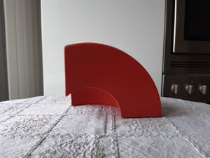 Dirk Romijn - rode 'kwartbol' vaas kopen? Bied vanaf 40!