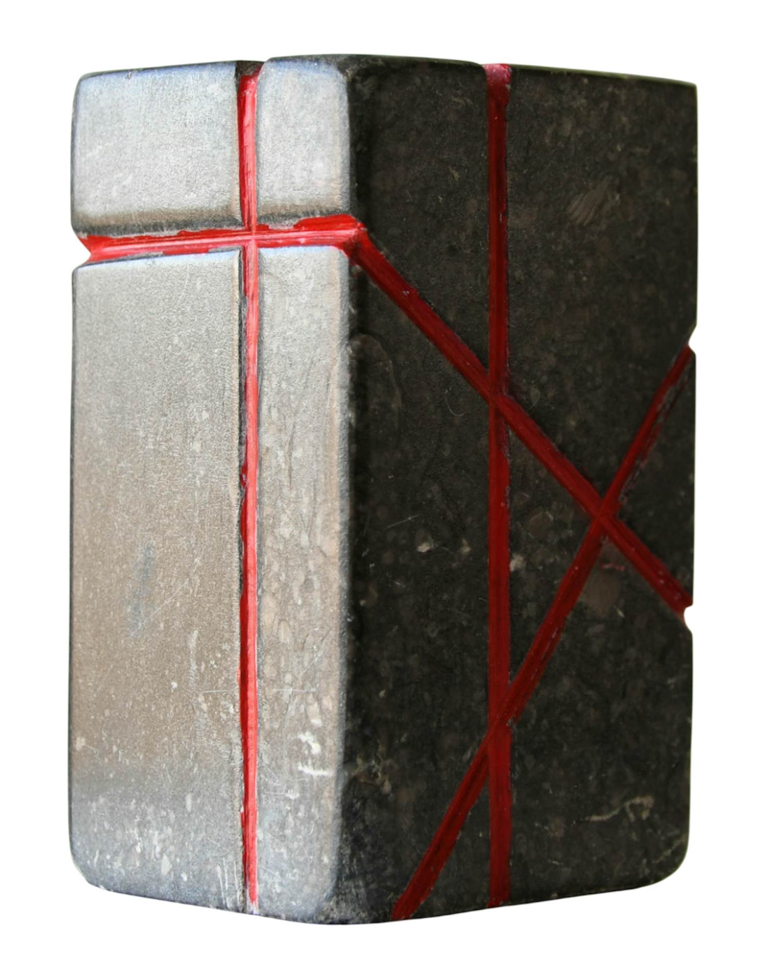 Maup Nikkels - Atheïstische Ka'aba - Belgisch Hardstenen Beeld kopen? Bied vanaf 200!