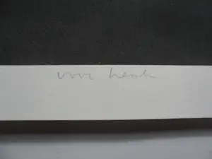 Leo Divendal - Zeefdruk, Titel, "Terezin". kopen? Bied vanaf 30!