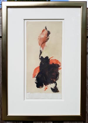 Eugene Brands - Japonais, gouache (mooi ingelijst) kopen? Bied vanaf 1250!