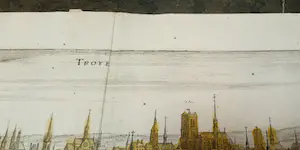 Matthäus Merian - Plattegrond Troyes et Châlons-en-Champagne (LAATSTE KANS!) kopen? Bied vanaf 100!