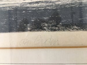 Willem den Ouden - Ets , zicht op brug Nijmegen kopen? Bied vanaf 80!