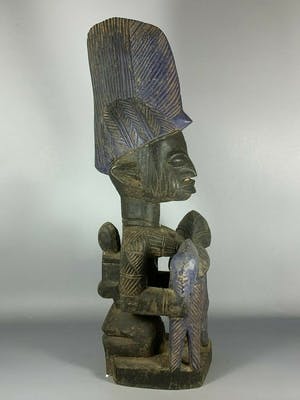 Yoruba - 200532 - Tribal used African Yoruba medicin pot - Nigeria. kopen? Bied vanaf 150!