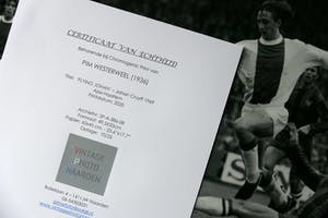 Pim Westerweel - 'Flying Johan' - Johan Cruyff 1969 Ajax-Haarlem kopen? Bied vanaf 109!