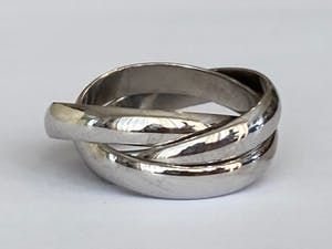 Cartier- Witgouden ring kopen? Bied vanaf 700!