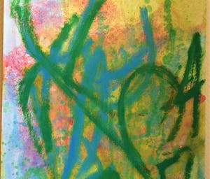 Marie-Christine Meersschaert - 2 grote kleurrijke composities kopen? Bied vanaf 39!