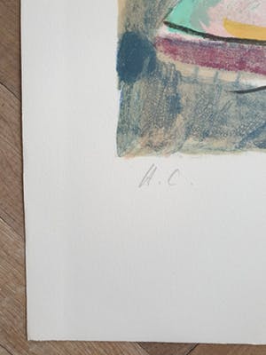 Carl-Henning Pedersen - Sprookjes van H.C. Andersen - litho - 1985 - Groot werk kopen? Bied vanaf 175!