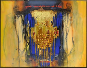 Hans Vanhorck - Acryl op doek, Xolotl II kopen? Bied vanaf 400!