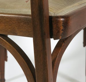 Gustav Siegel - Acht stoelen voor J&J Kohn, Wien - Wiener Werkstatte/Bauhaus kopen? Bied vanaf 1200!