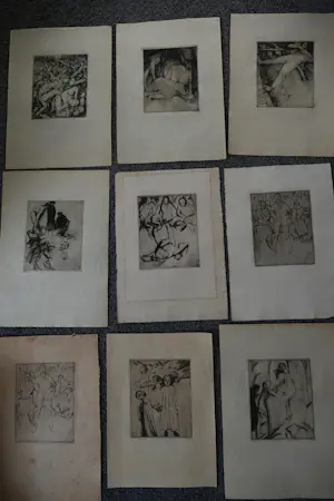 Henri Ramah - Mooie collectie 32 etsen. kopen? Bied vanaf 450!