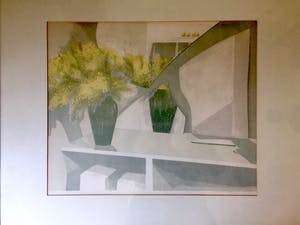 Janna Spil - Gebroken Spiegel - Lithografie, Ingelijst kopen? Bied vanaf 60!