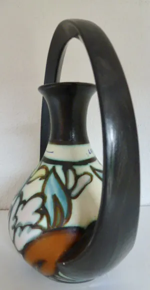 La Ceramique Montoise - Antoine Dubois - Handle vase 767/1 and ear vase 205 kopen? Bied vanaf 50!
