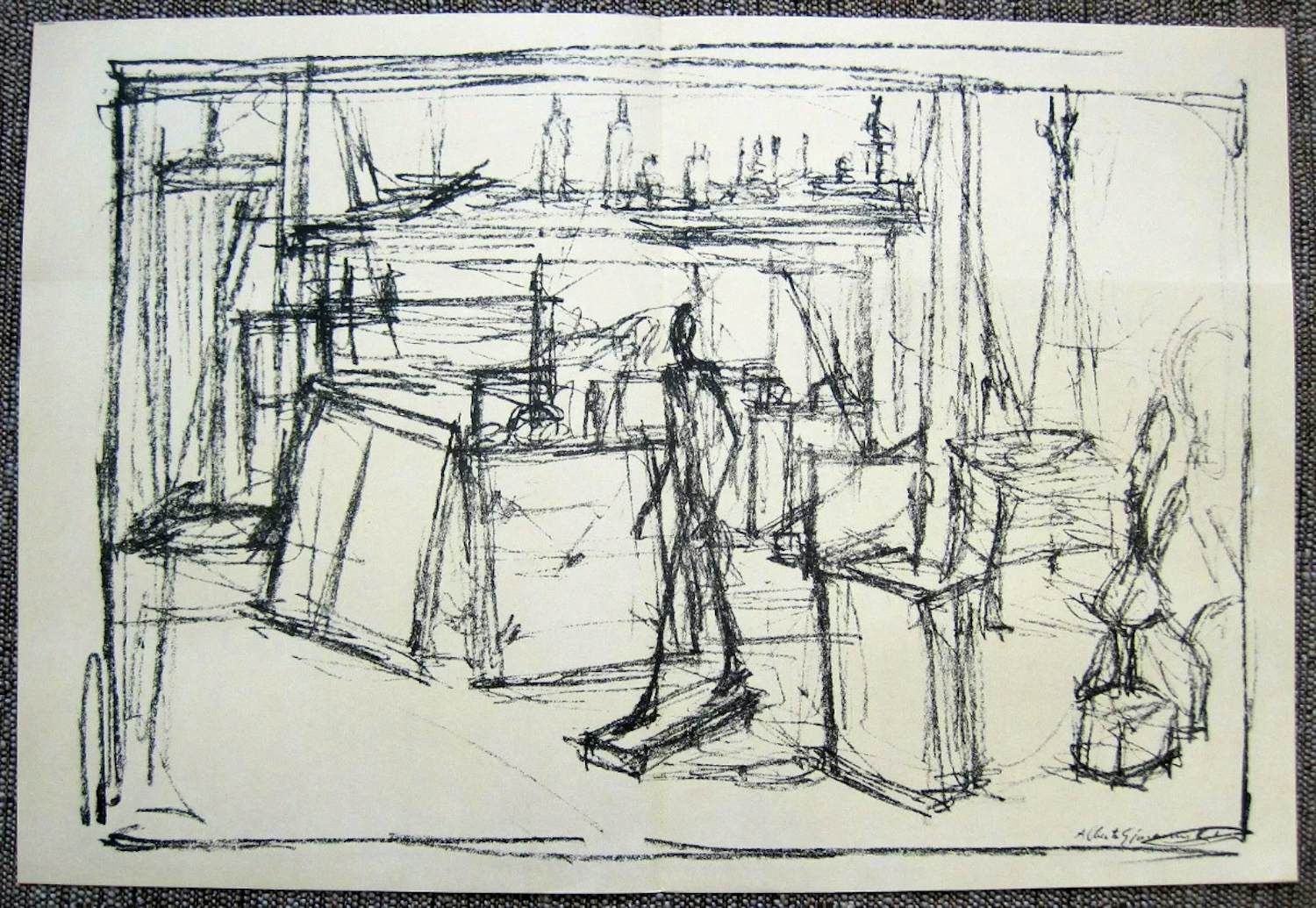 Alberto Giacometti - „Derrière le Miroir“ Nr. 39/40 – Lust Nr. 92, 93, 94 kaufen? Bieten Sie von 180!