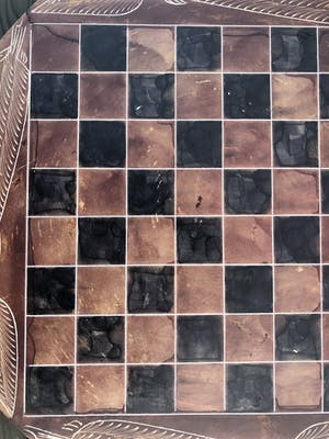 Curiosa - Handgemaakt stenen schaakspel afkomstig uit Kenia kopen? Bied vanaf 1!