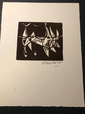 Corneille - handgesigneerd 1951 kopen? Bied vanaf 80!