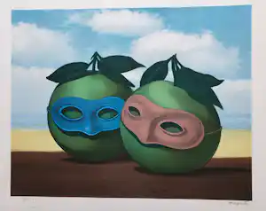 Rene Magritte - La valse hésitation verkocht voor € 490!