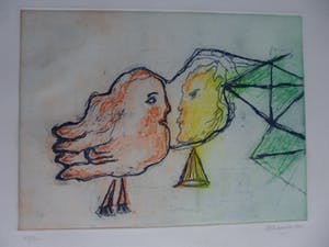 Hanny Ramaer - Ets, Zonder titel kopen? Bied vanaf 10!