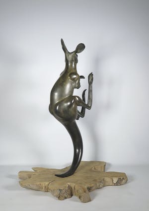 Martin Hogeweg - Brons, Kangoeroe kopen? Bied vanaf 1250!