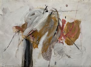 Otto Hetterscheid - gemengde techniek op papier | 'Zonder titel' | 1985 kopen? Bied vanaf 100!