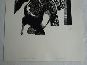 Manuel Kurpershoek - Zeefdruk , Een onbekende – gesigneerd – Gelderse Grafiekmap 1989 kopen? Bied vanaf 20!