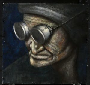 Jan Bollaert - Olieverf op board, Ziener kopen? Bied vanaf 1!